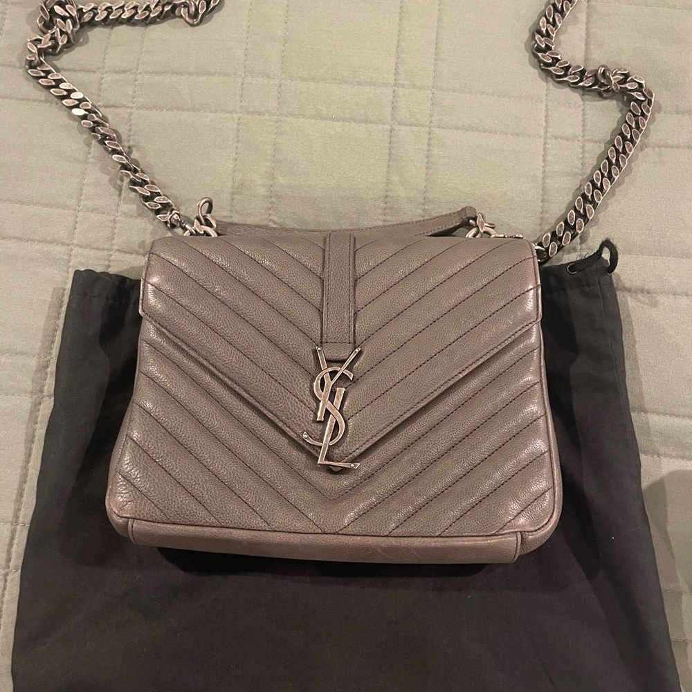 Saint Laurent medium matelassê quilted crossbody